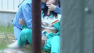 Busty Asian Amateur Sayuki Kanno Fucked Outdoors