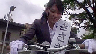 Hottest Japanese Babe Yua Sasaki in Horny Outdoor Stockings Pansuto JAV