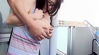 Japanese Teen 18+ with Huge Boobs Gets Squeezed Dry by Hungry Dick