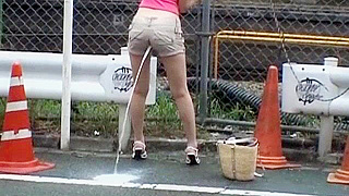 Exotic Japanese slut in naughty voyeur scene with upskirts and panchira fun