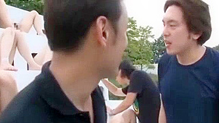 Jap Gangbang Porn – Classic JAV Scenario with Hot Asian Babe