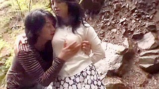 Japanese Pornstar Akiko Kirishima in Hot Outdoor JAV Action