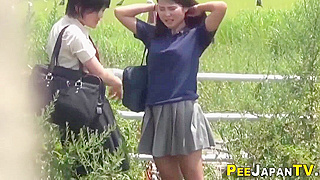 Japanese Babes Peeing with Teen 18+ Boys 18+ in JAVporn