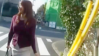 MILF Ren Mukai Gets Fucked Hard in a Car! Must See!