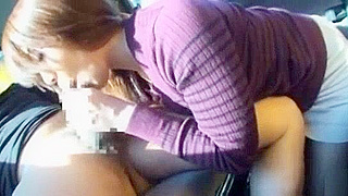 MILF Ren Mukai Gets Fucked Hard in a Car! Must See!