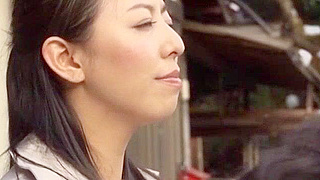 Japanese Pornstar Ryoko Murakami in Wild Outdoor Sex with Husband