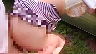 Aki Katase Seduces Men in Exotic Japanese Garden Sex Scene
