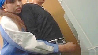 Asian Bathroom Attendant Gets Fucked in Steamy Jav Toilet Scene