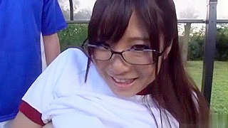 Kumakura Shouko’s Wild Outdoor Japanese gangbang!