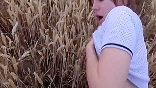 First-Time Sex in a Rice Field with stunning Japanese Beauty
