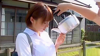 Hotaka Yuka Takes Cock Outdoors in Steamy JAV Scene