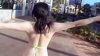 Japanese Slut Shinobu Ebihara Shows Off Big Tits in Amazing Bikini JAV Scene