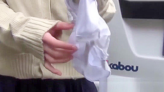 Outdoor JAV Cunt Flash – Cum Inside Japanese Pussy in Public