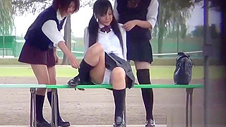 Kinky School Uniform Teens 18+ Debut in Pee Porn!