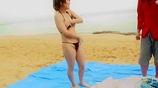 Japanese Hotties Mio Yamashiro, Mai Takakura & Rin Momoi in Steamy Bikini Threesome Action