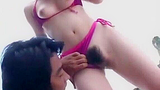 Japanese Model in Sexy Bikini Gets Fucked Doggy Style in Uncensored JAV Scene