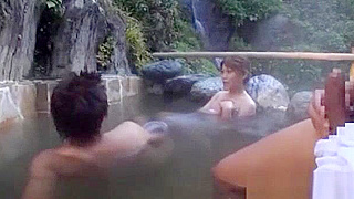 Hot JAV Model Enjoying Steamy Bath Sex and Sensual Hand Job