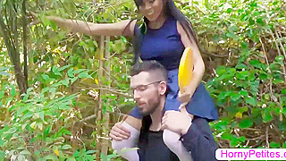 Stepdad Pounds Cute Ember’s Wet Pussy in Steamy JAV Scene