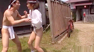 Nanami Kawakami Engages in Steamy Outdoor Threesome with Two Hungry Men