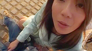 Japanese Pornstar Jyuri Wakabayashi in Public Outdoor Sex Session