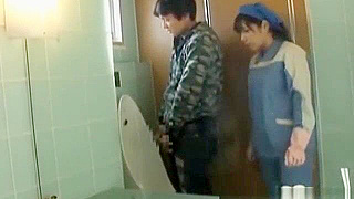 JAV Toilet Temptation – Asian Maid’s Cleaning Fantasy Turns Sinful (Part 4)