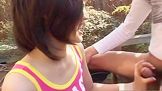 Japanese Princess Mako Takeda Cuts Outdoor Blowjob - Cute Pleasure Session