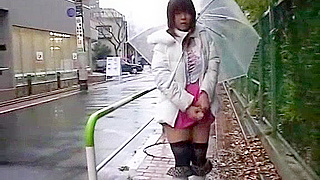 Shion Natsume Sluts It Up Outdoors with Wild Toy Action