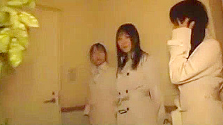 Horny Japanese Beauties Tsubomi, Miku Shindo & Mika Osawa in Steamy Car JAV Fest