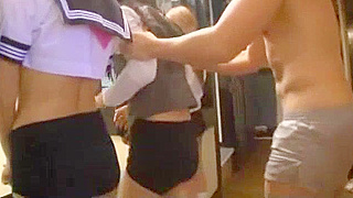 Horny Japanese Beauties Tsubomi, Miku Shindo & Mika Osawa in Steamy Car JAV Fest