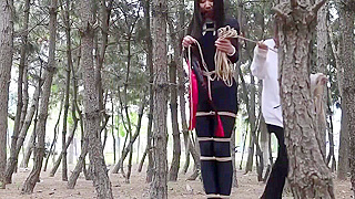 Lost in the Woods – Japanese Beauty and Handsome Man Heat Up the Forest Floor