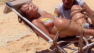 Hot Japanese Babe Outdoors in Steamy JAV Scene