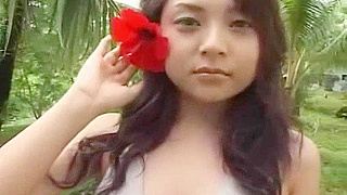 Japanese Beauty Kaede Fujisaki in Hot Outdoor Softcore JAV Action