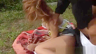 JAV Model Kane Hotaru Takes It Outside for Steamy Sex Video Part 2
