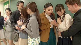 Lecherous Japanese MILFs Fucked by Bullies, Vaginal Cumshot , Vibrator Play