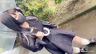Japanese Queen Masturbates Wetly by the Riverbed