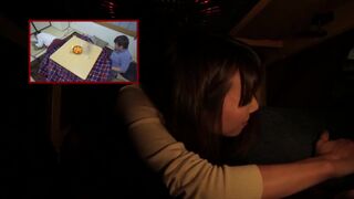 Japanese Cuckold – Luscious Stepmom Enjoys Steamy Kotatsu Cunnilingus