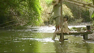 Luscious MILF in Kimono Tempts You for a Sexy River Rendezvous!