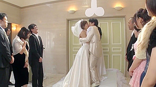 Innocent Asian Bride Captivates Best Man During Japanese Wedding Ceremony