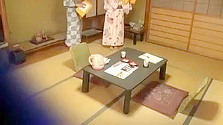 Japanese Wife Pleasures Herself in Hot Springs with Husband's Cuckold Approval