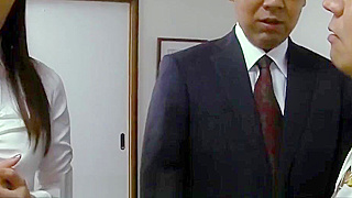 Neighbor Gangster Tastes Our Luscious Stepson in Steamy JAV PMV!