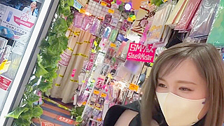 Japanese Beauty Submissively Pleases Stranger’s Cock in Public humiliatingly