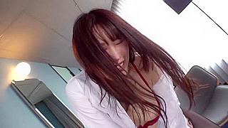 Korean College Babe Mina Luxx Humiliated in Intense POV Head and Cock Ride