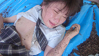 Tied-Up Humiliated Slave Dominated by Sexy Petite Asian Bunny-Girl 18+