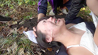 Bubble-Butt Japanese beauty gets wet quickly for intense humiliation play with her BF.