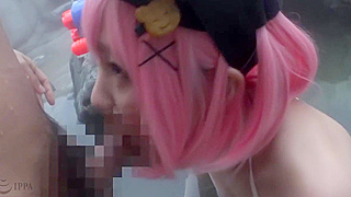 Japanese Babe Explodes with Aqueous Orgasms in Steamy Porn Session