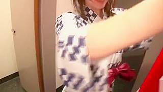 Seduced by a Luscious Flat-Chested Asian Teen 18+ in Steamy JAV Cosplay Sex Scene