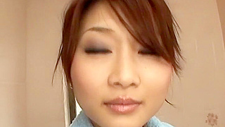 Luscious Japanese Beauty Seduces in a Steamy Sensual Shower Scene
