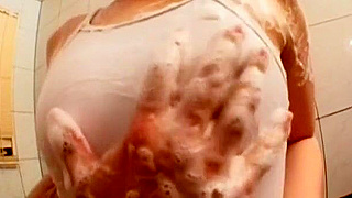 Japanese Enchantress Seduces in Steamy Shower ~ 18+ JAV Fantasy