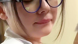 Japanese Nurse Gets Lucky with Hot Doctor in Hospital! Steamy Encounter Inside!