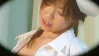 Sexy Japanese Nurse Rides a Rock Hard Cock to Fulfill All Your Naughty Dreams!